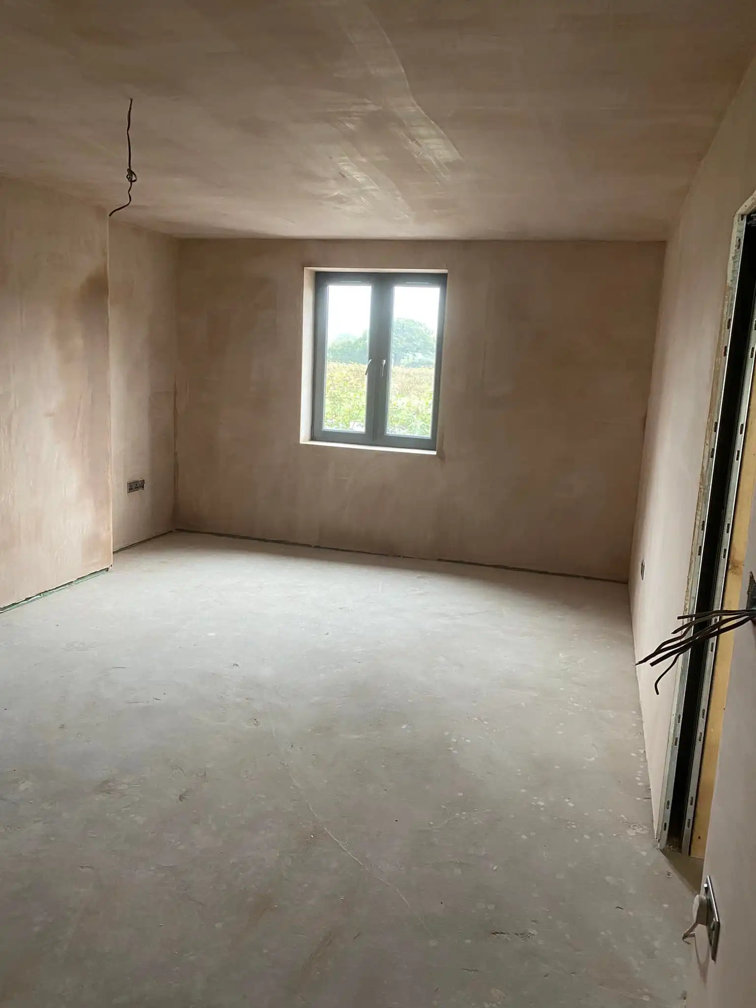 Room refurbishment showing complete transformation with quality finishes