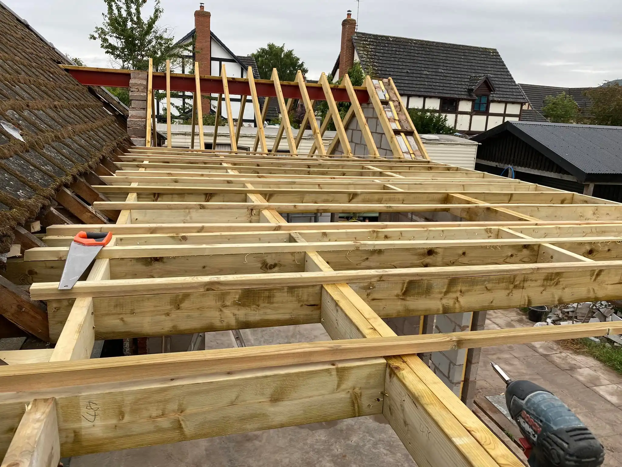 Expert building and joinery work showing quality construction and craftsmanship